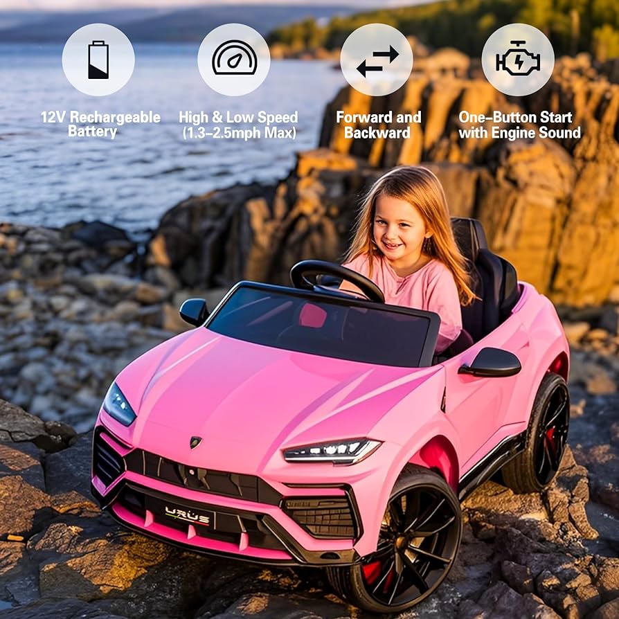 ランボルギーニ　ウルス子供乗り物 Amazon.co.jp: Rock Wheels ランボルギーニ ウルス ライド・オン